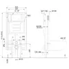 Монтажная рама для унитаза INVENA CK-99-031 Photo 2