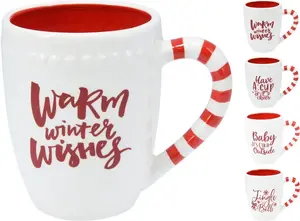 NENURODYTA_V ALX630430 Cup, 0.400 l, White/Red