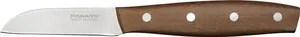 Fiskars Knife with Stainless Steel Blade and Wood Handle