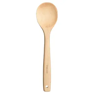 Fiskars 1075685 Cooking Spoon, 29 cm, Brown