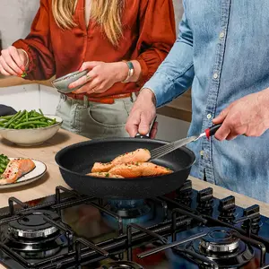 Tefal Expertise+ G3330243 All-Purpose Frying Pan, 20 cm, Black