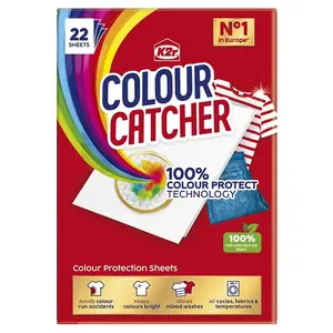 K2R Colour Catcher Washing Sheets, 22 Pieces