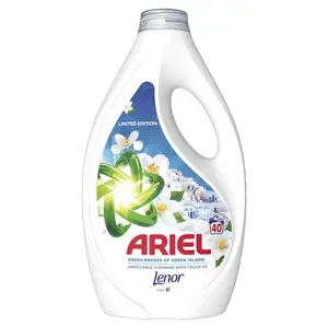 Ariel Fresh Breeze Liquid Laundry Detergent 1.86L