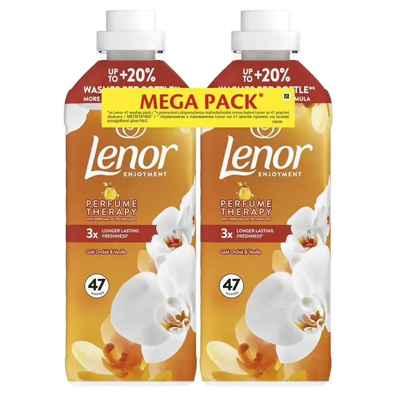 Кондиционер для белья Lenor Gold Orchid 2 x 987 мл Photo 2
