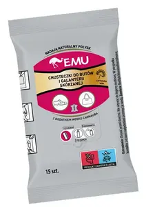 EMU Wet Wipes, 15 pieces