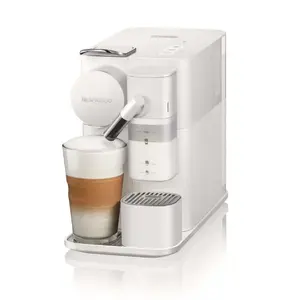 Nespresso Lattissima One EN510.W Capsule Coffee Machine, 1400W, 1L Water Tank, White