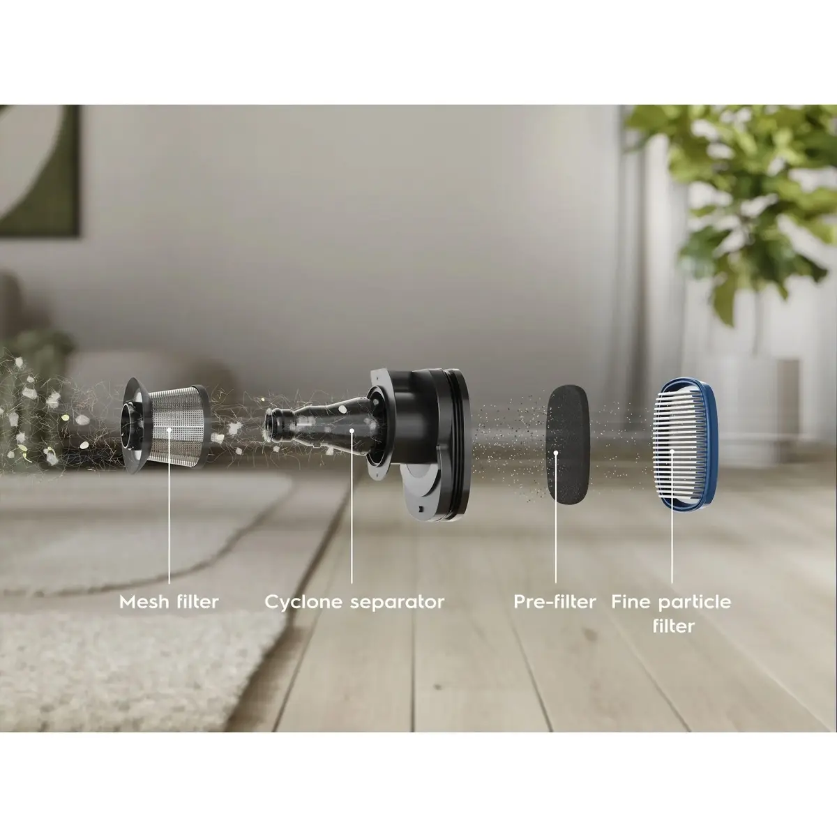 Фильтр Electrolux EF163 для ручного пылесоса Photo 3