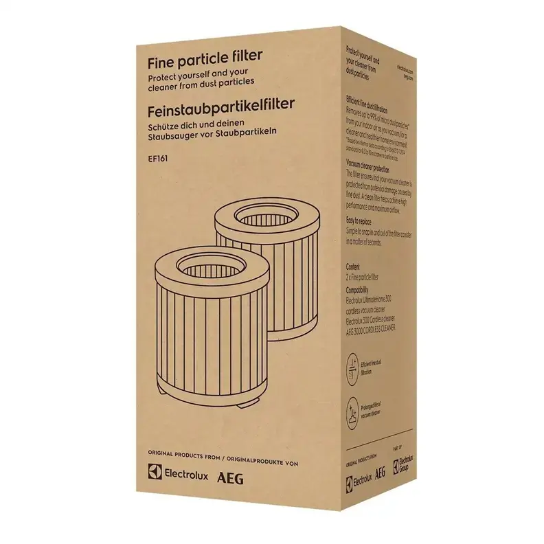 Electrolux EF161 Filter Kit for Vacuum Cleaners Photo 3