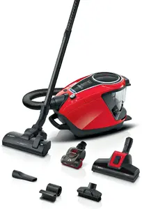 Bosch Serie 8 BGS7PET1 Cylinder Vacuum Cleaner, 800 W, 3 L, Bagless, HEPA Filter