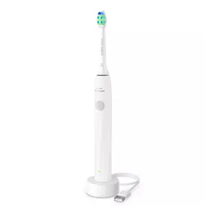 Philips Sonicare 2100 Series HX4021/01 Rechargeable Sonic Toothbrush with Daily Care Mode and 31000 Movements per Minute, White