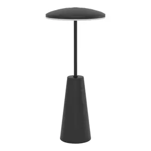 Настольная лампа EGLO PICCOLA LED, аккумуляторная, IP54, 2400-4000K, черная