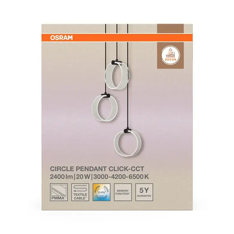 Потолочный светильник Osram LED 20 Вт 3000-6500K Photo 3