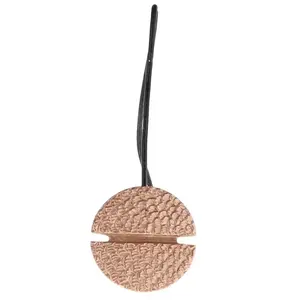 Luance ART DECO Magnetic Curtain Tieback, Resin, Copper