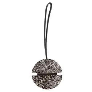Luance ART DECO Resin Magnetic Curtain Tieback, Graphite