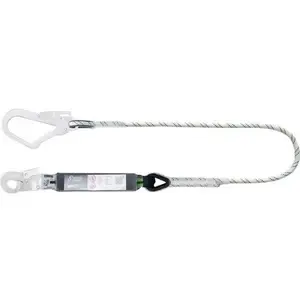 ARDON FA3050315 Energy-Absorbing Safety Rope, 150 cm, White