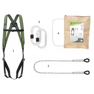 Комплект для скалолазания ARDON Climber kit FA8000100 100 см черный зеленый