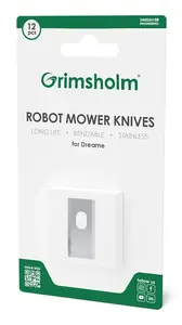 Grimsholm Replacement Blades for DREAME Robotic Lawnmowers, 12 Pieces
