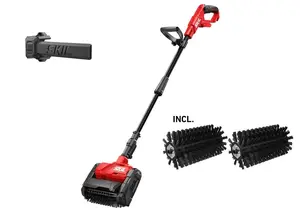 Skil Red GV1E0680CA Cordless Patio Brush