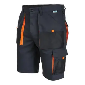 Darba šorti Sara Workwear King 11011, melna/oranža, M izmērs