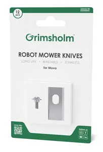 Grimsholm Mova Robot Mower Blades, 12 pieces