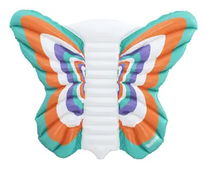 Piepūšamais baseina peldriķis Bestway Boho Butterfly 1.86 m