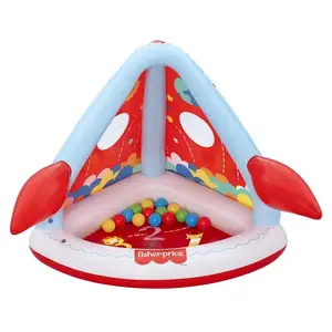 Надувной игровой центр Bestway Fisher-Price Rocket Pals с 15 шариками