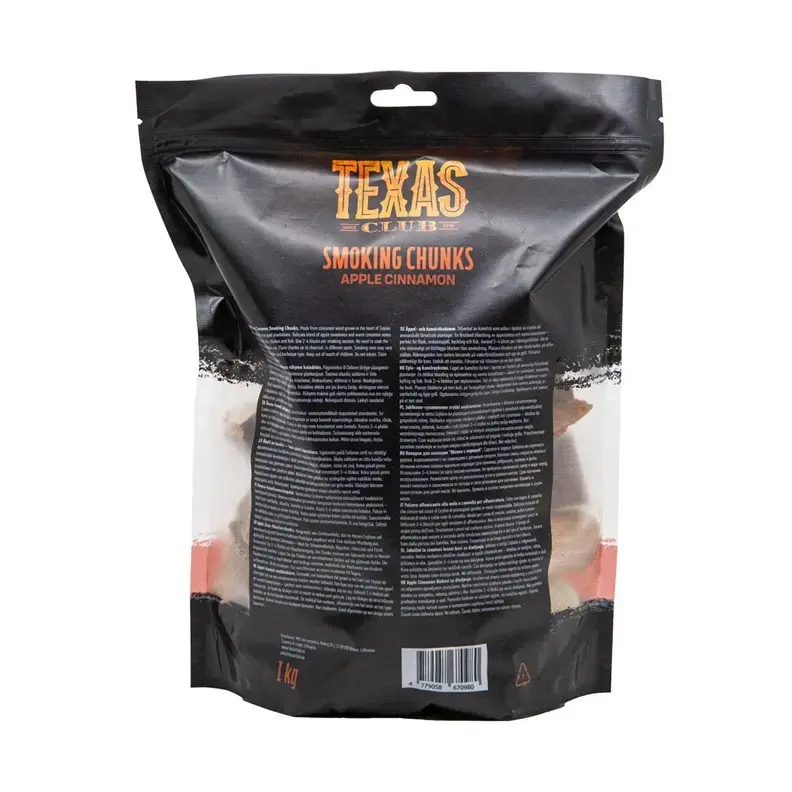 Коптильные щепы Texas Club из коричного дерева 1 кг Photo 2