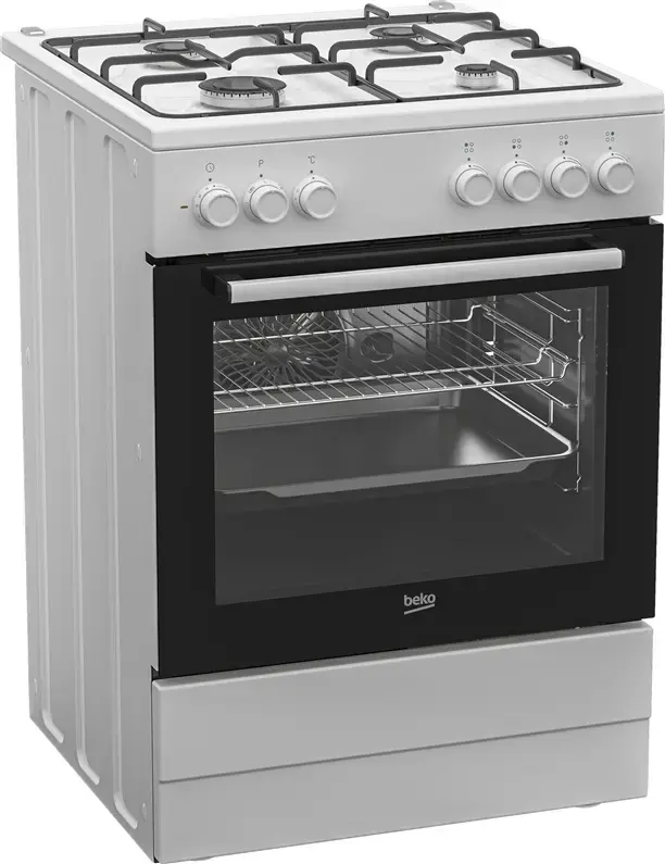 Газовая плита Beko FBE62120SWD с электрической духовкой Photo 2