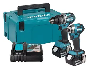 Makita DLX2575TJ Cordless Tool Kit 18V with 2x5Ah Batteries
