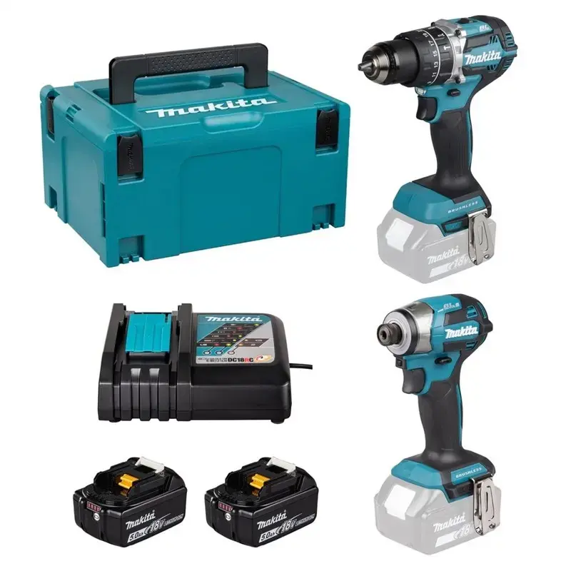 Аккумуляторный набор инструментов Makita DLX2575TJ 18В Photo 2
