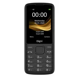 eStar Digni 244 4G Dual SIM Mobile Phone, Black