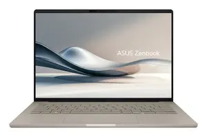 Asus Zenbook A14 UX3407QA-X1P512 Laptop, 14" WUXGA, Snapdragon X1P-42-100, 16GB LPDDR5x, 512GB SSD, Windows 11 Home, Beige