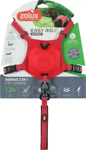 Zolux Automatic Leash, 1.3 m, Red