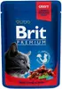 Влажный корм для кошек Brit Premium Family Plate, 12 шт. Photo 2