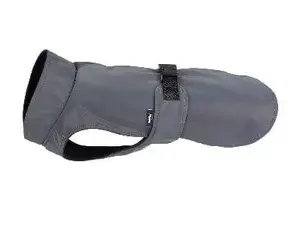 Amiplay PETROL Raincoat for Dogs, Grey, 25 cm
