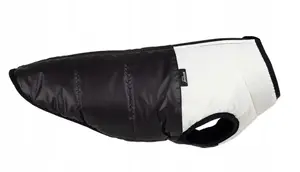 Amiplay FLUO Raincoat for Dogs, White/Black, 25 cm