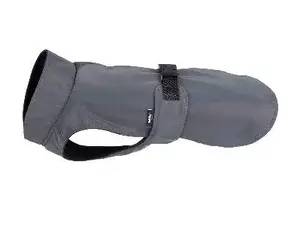 Amiplay PETROL Dog Raincoat, Grey, Size 50