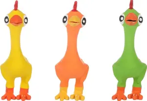 Flamingo Dog Toy, 28 cm, Assorted Colors