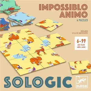 Loģikas galda spēle Djeco Sologic Animo