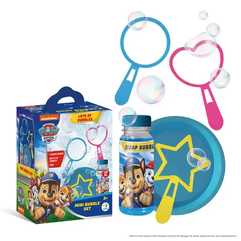 Dodo Paw Patrol Pups ziepju burbuļi 150 ml Photo 2