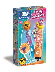 Clementoni 18130 Highlighter Summer Creative Craft Kit for Children