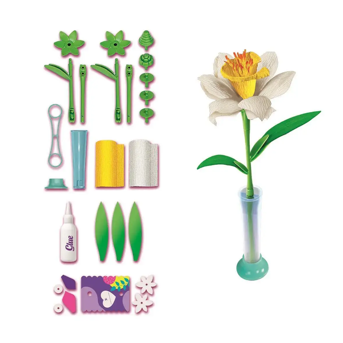 Clementoni 18876 Daffodil Creative Craft Kit Photo 4