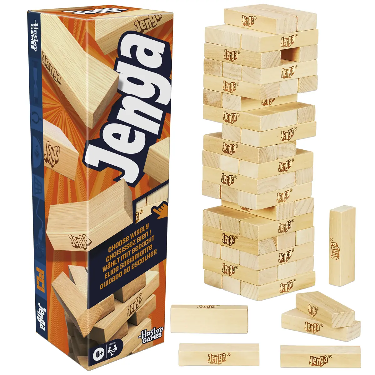 Настольная игра Hasbro Gaming Jenga G1499 Photo 2