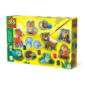 SES Creative Casting and Painting Kit - Forest Animals
