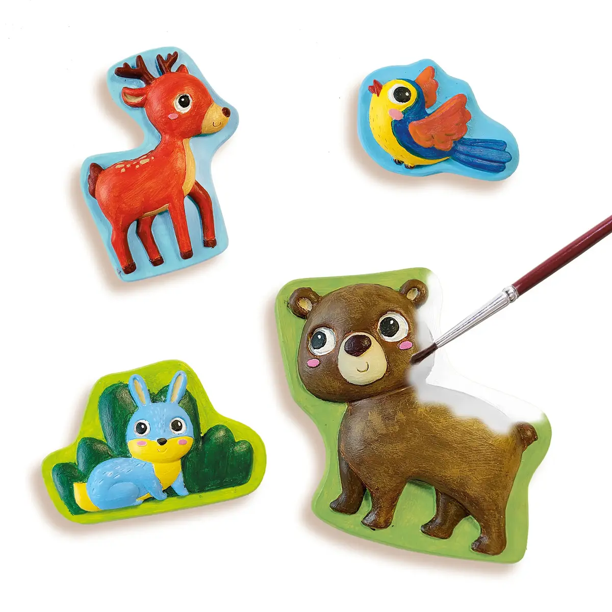 SES Creative Forest Animals Casting and Painting Kit Photo 3