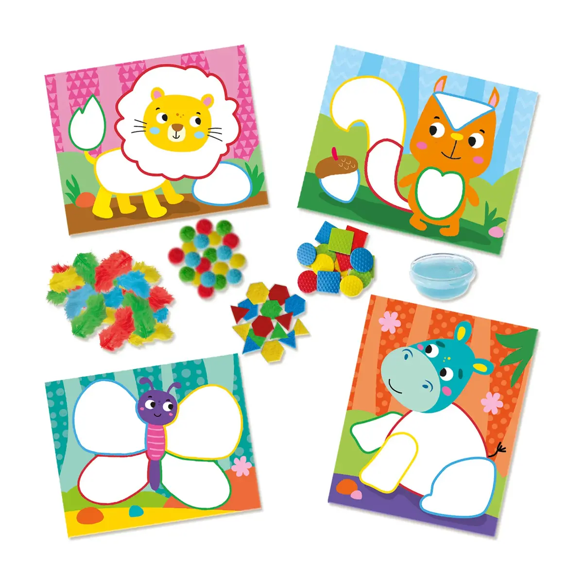 SES Creative 14062 Montessori Colour and Material Sorting Set Photo 2