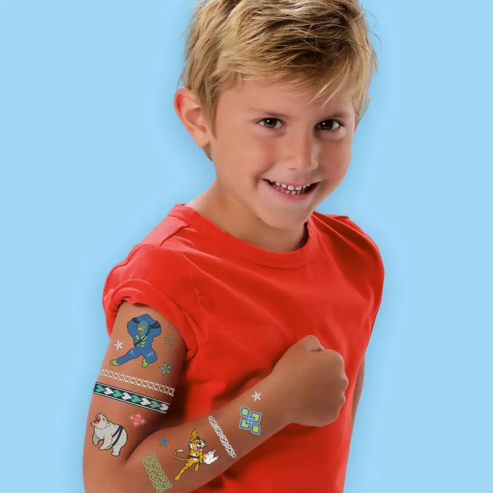SES Creative Animal fighters Children's Tattoo Set Photo 7