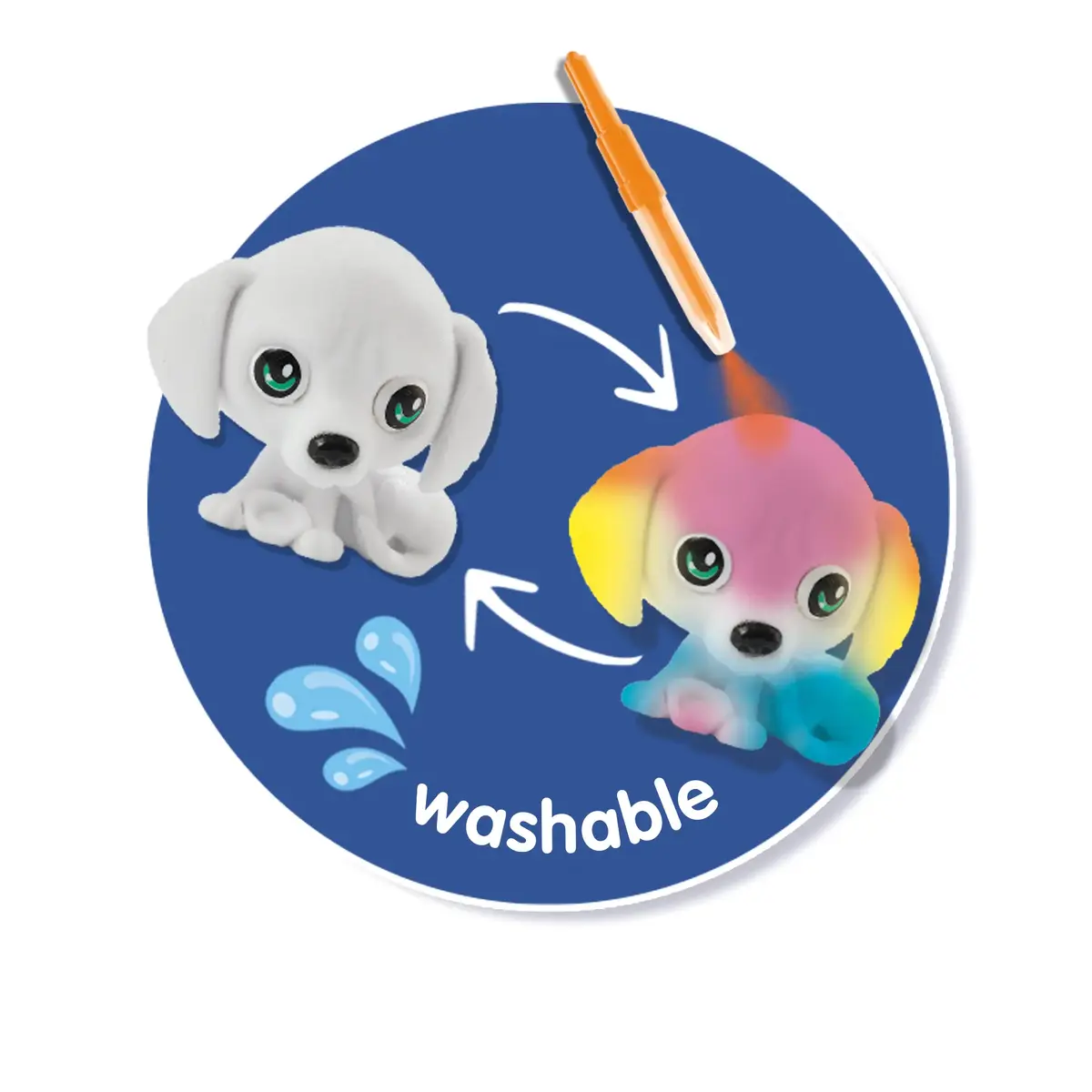 SES Creative Blow Airbrush Pens Puppies Surprise Photo 3