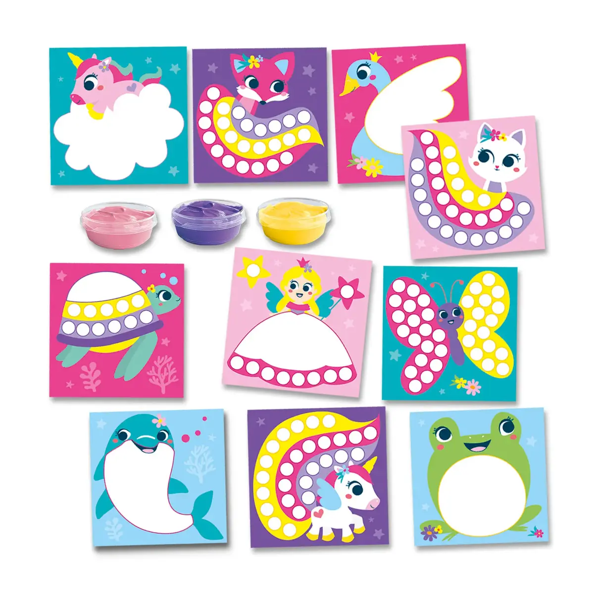SES Creative My First 14446 Fingerprint Paint Fantasy Figures Photo 2