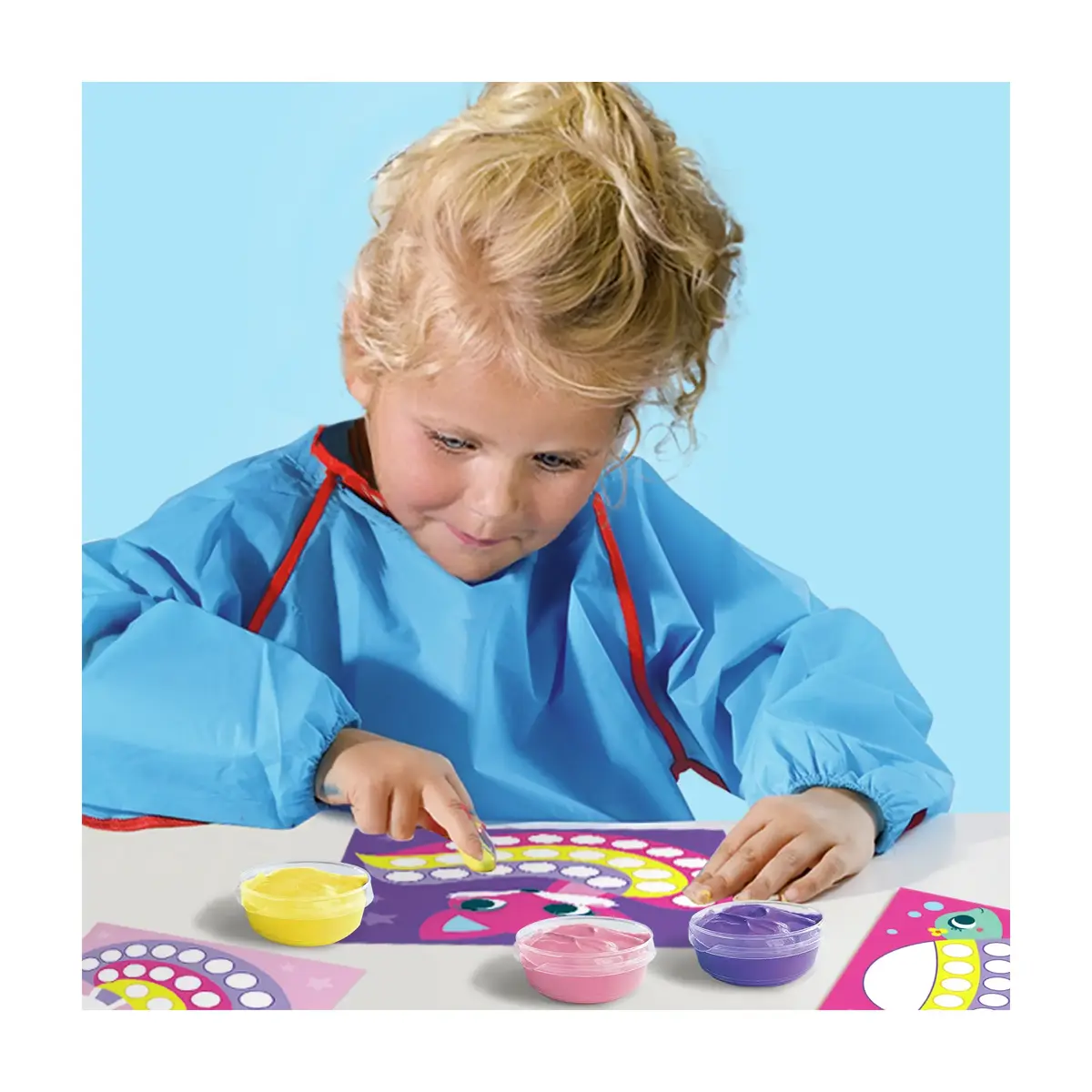 SES Creative My First 14446 Fingerprint Paint Fantasy Figures Photo 3